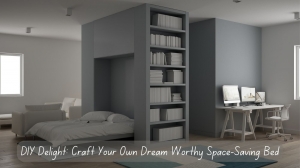 DIY Delight: Craft Your Own Dream Worthy Space-Saving Bed